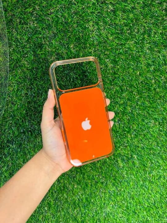 Capa laranja para iPhone